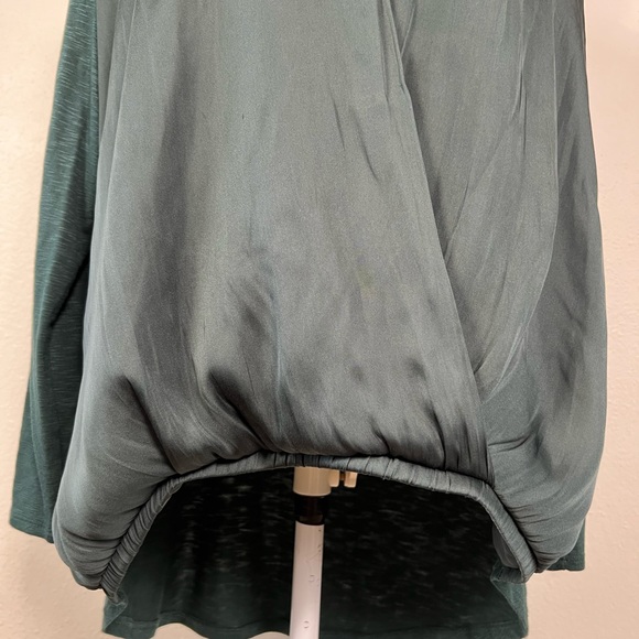 dolan Left Coast Collection Women Copper Solid Large Blouse - Picture 8 of 11